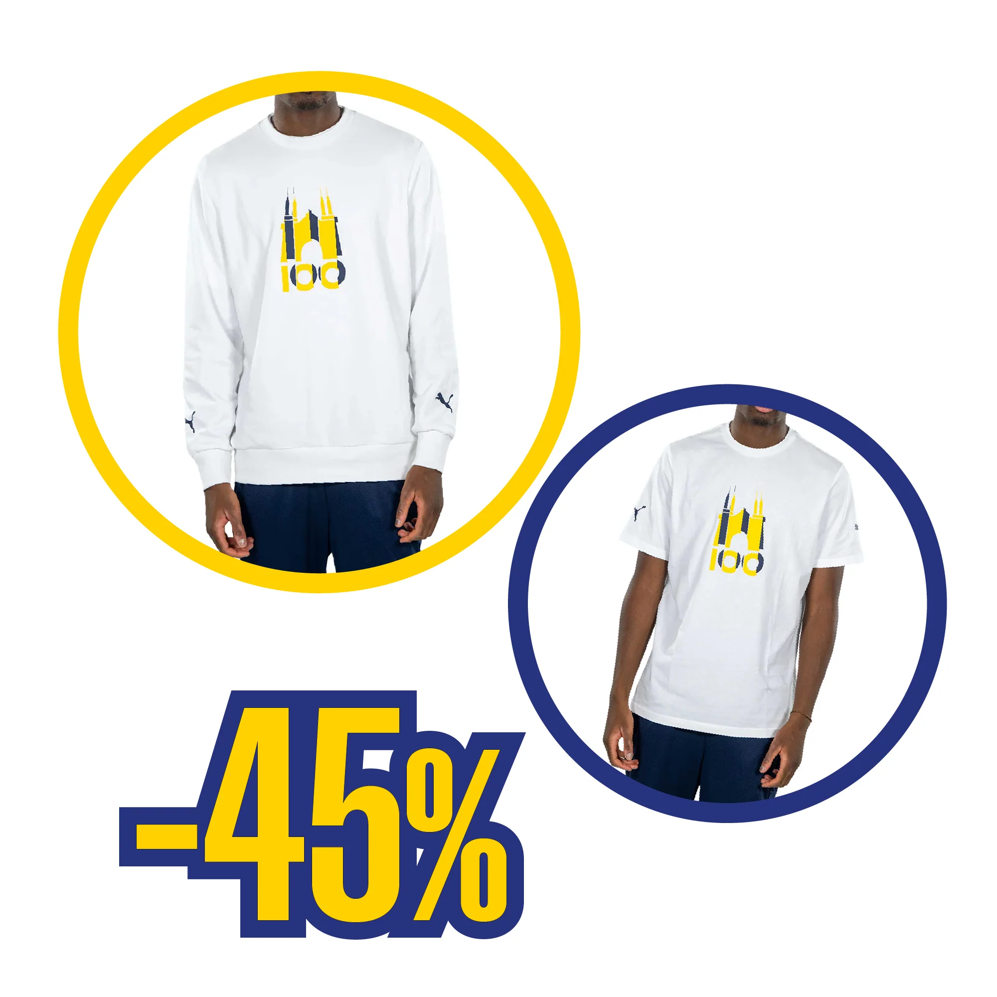 BUNDLE FELPA TARDINI 100 + T-SHIRT TARDINI 100