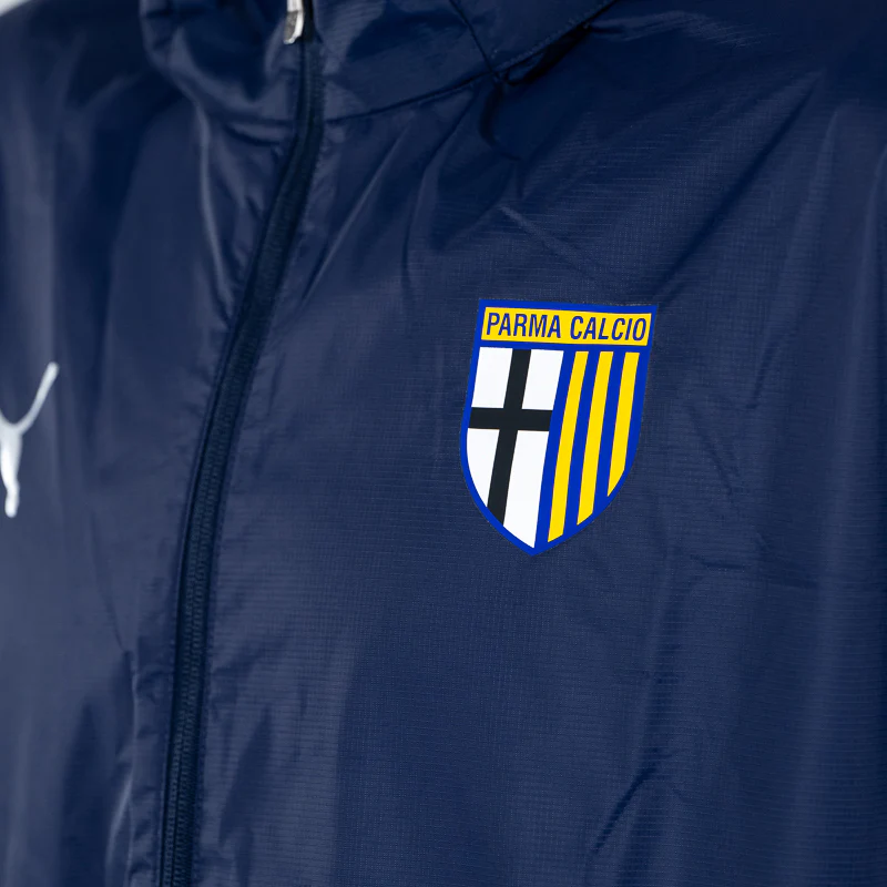 Giubbino Antipioggia Training Players Blu Navy - Parma Calcio - Image 3