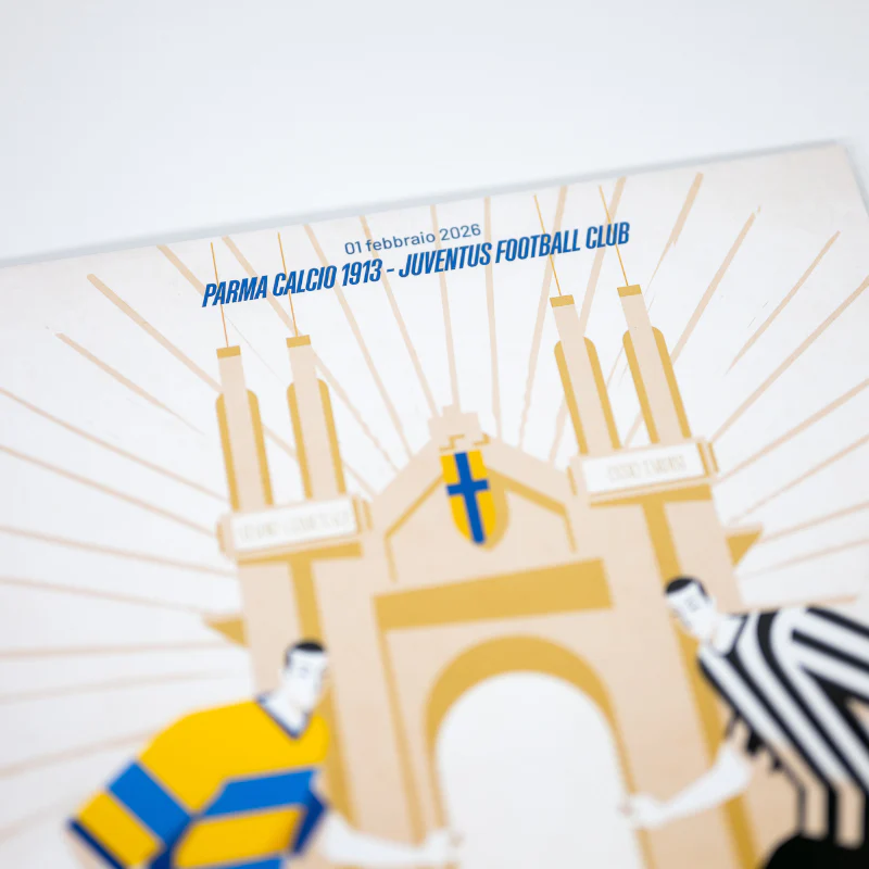Illustrazione The Parmigianer match Parma - Juventus 01/02/2026 - Image 2