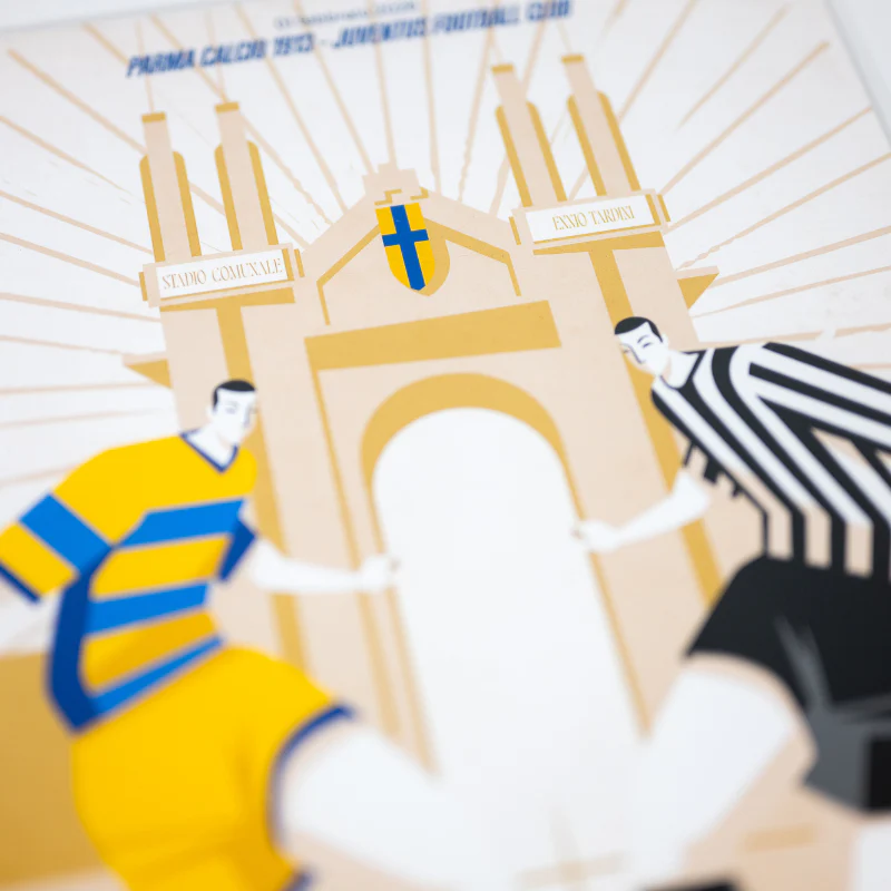 Illustrazione The Parmigianer match Parma - Juventus 01/02/2026 - Image 3