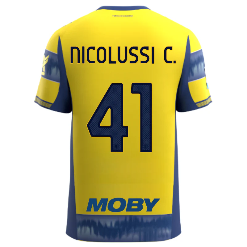 Maglia Parma Calcio Gara Away 25/26 Nicolussi Caviglia 41