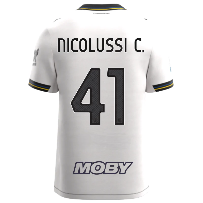 Maglia Parma Calcio Gara Home 25/26 Nicolussi Caviglia 41