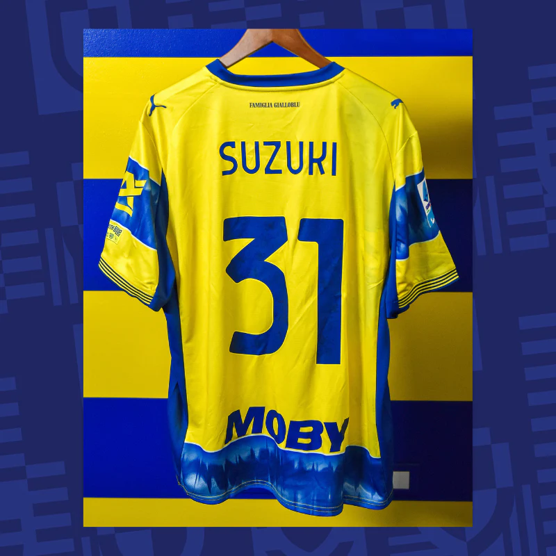 Match Worn by Suzuki 31 Parma - Napoli 12/04/2026