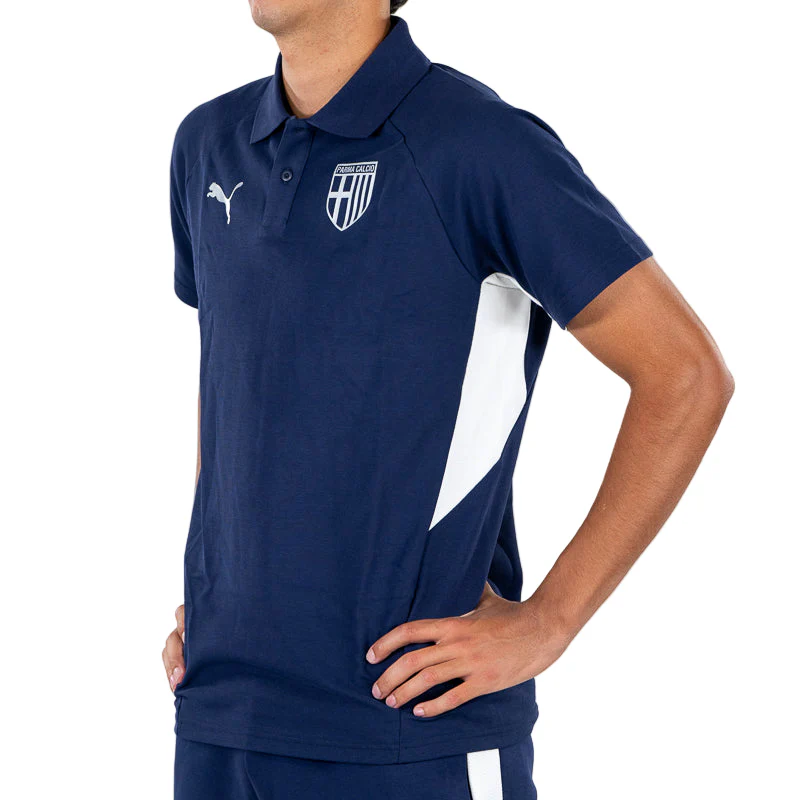 Polo EvoStripe Blu Navy - Parma Calcio