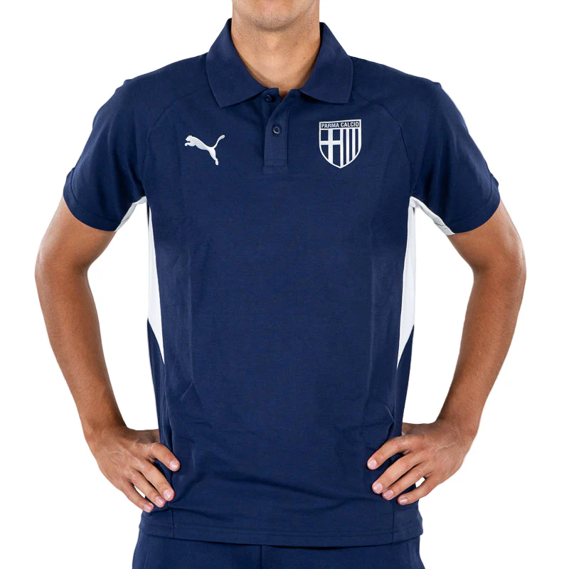 Polo EvoStripe Blu Navy - Parma Calcio - Image 3