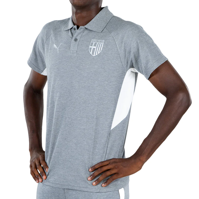 Polo EvoStripe Grigia - Parma Calcio