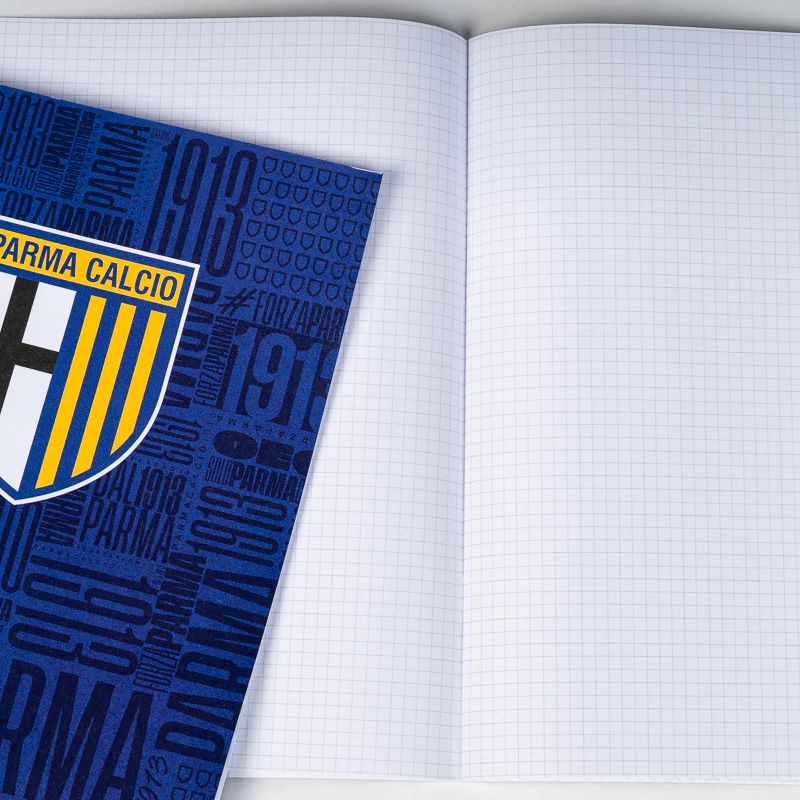 Quaderno a quadretti texture blu - Parma Calcio - Image 2