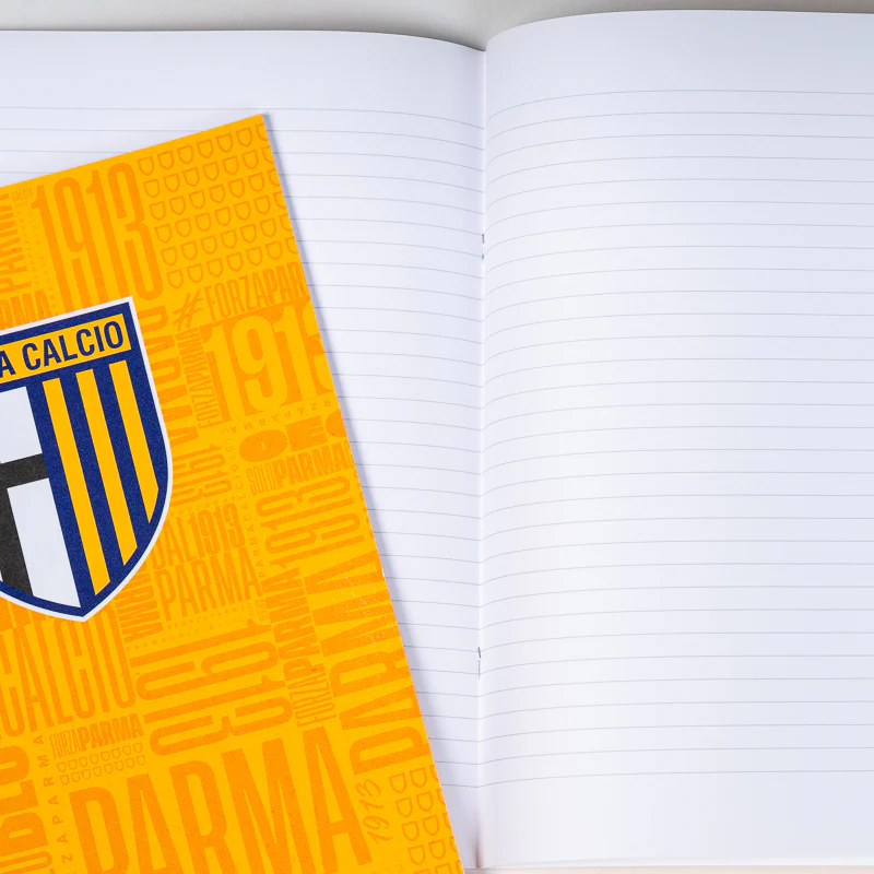 Quaderno a righe texture gialla - Parma Calcio - Image 2