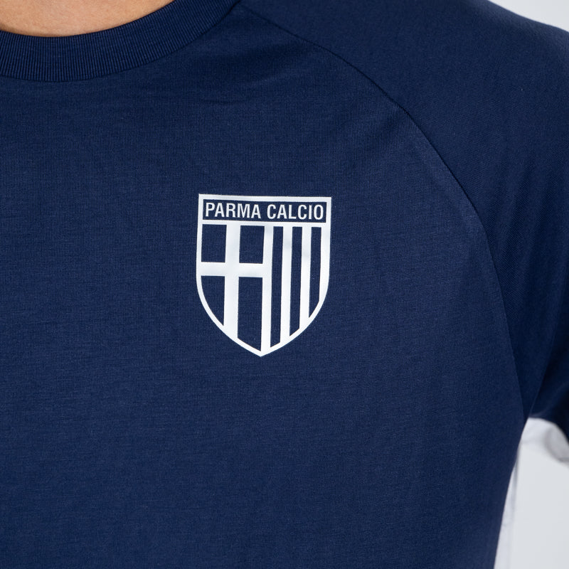 T-Shirt EvoStripe Blu Navy - Parma Calcio - Image 2
