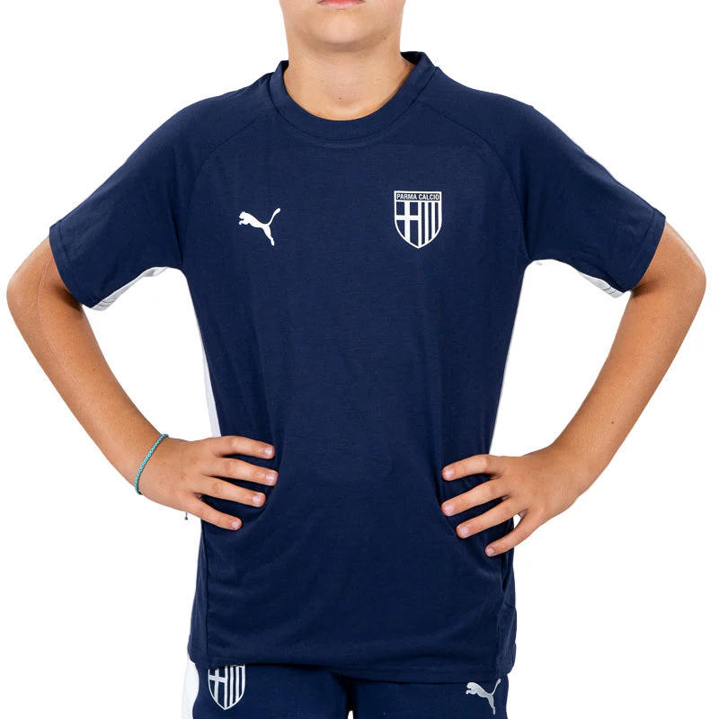 T-Shirt Junior EvoStripe Blu Navy - Parma Calcio - Image 3