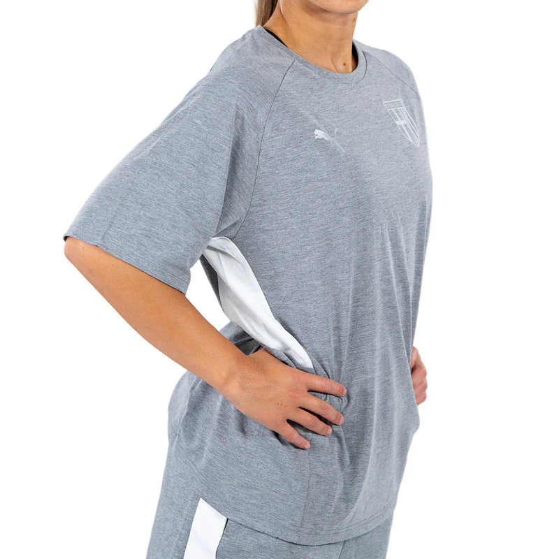 T-Shirt Woman EvoStripe Grigia - Parma Calcio - Image 3